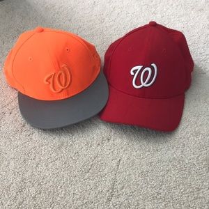 Washington Nationals Baseball Cap Combo